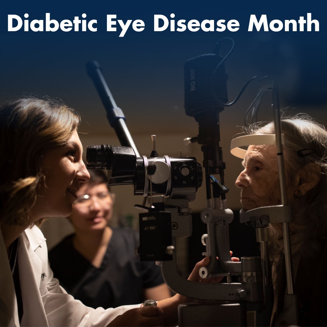 Diabetic Eye Disease month graphic