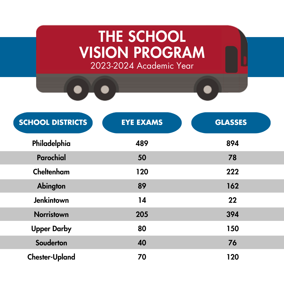 School Vision Program Statistics