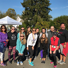 Group photo at 5k