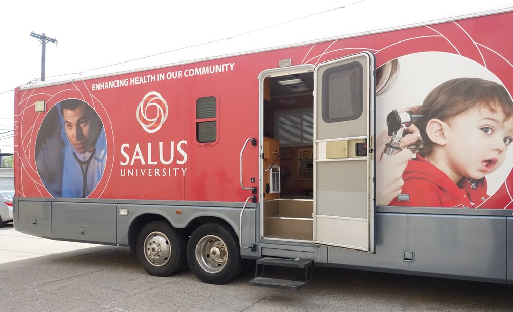 Salus Big Red Bus