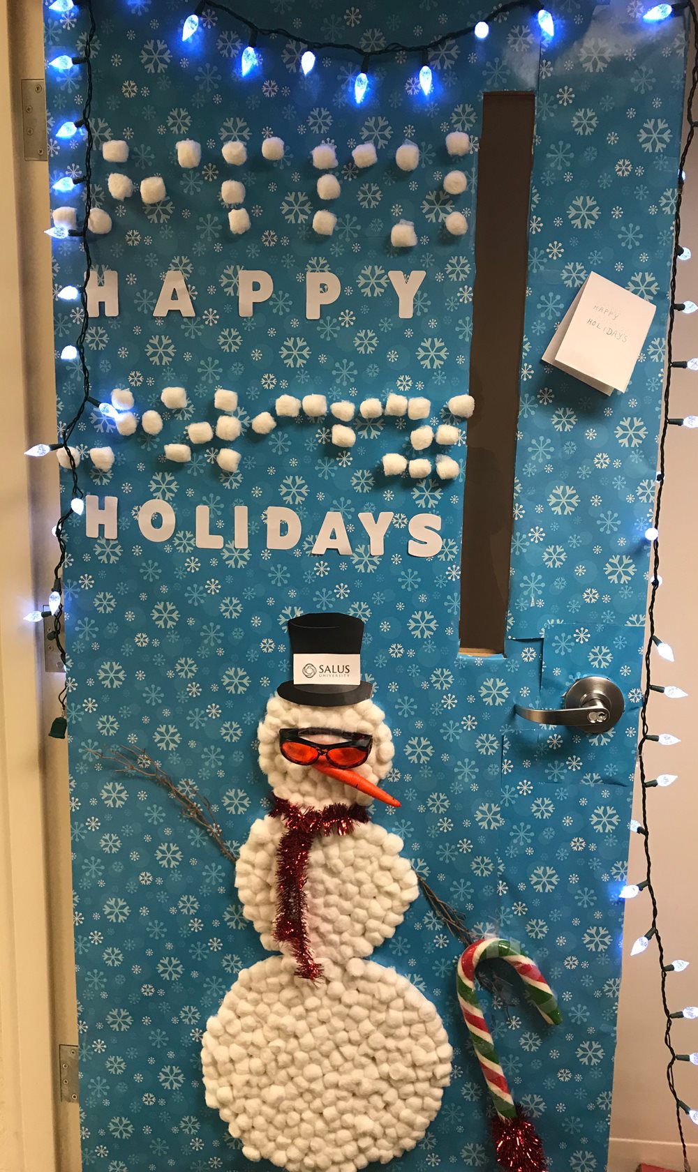 Door Decorating Contest at TEI