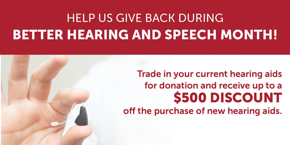 Hearing Aid donation graphic