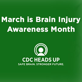 Brain Injury Awareness Month graphic