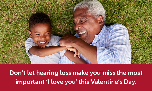 graphic of grandfather and grandson about protecting your hearing