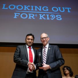 Dr. Mittelman and Professor Kovin Naidoo