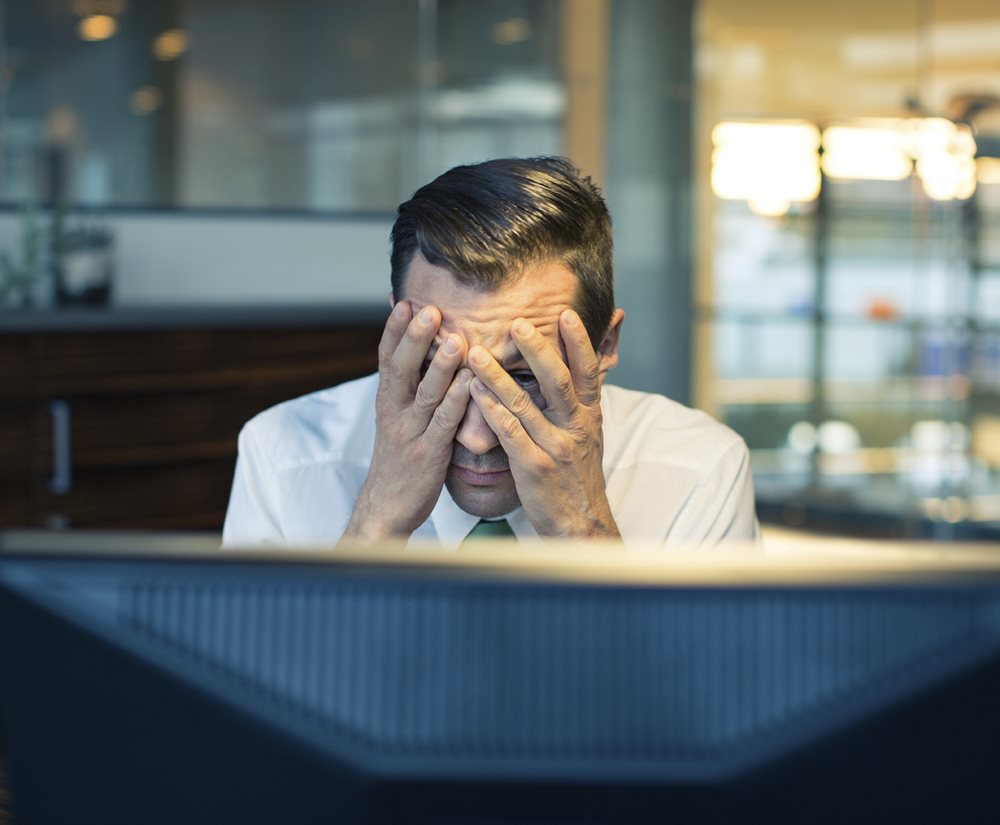 Man at computer