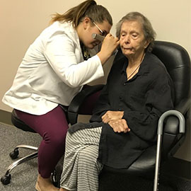 Miriam Finkel hearing exam