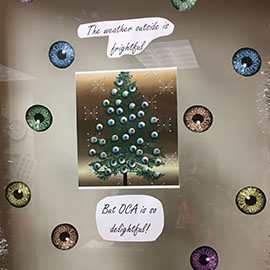 Holiday Door Decorating