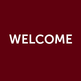 text that says "welcome"